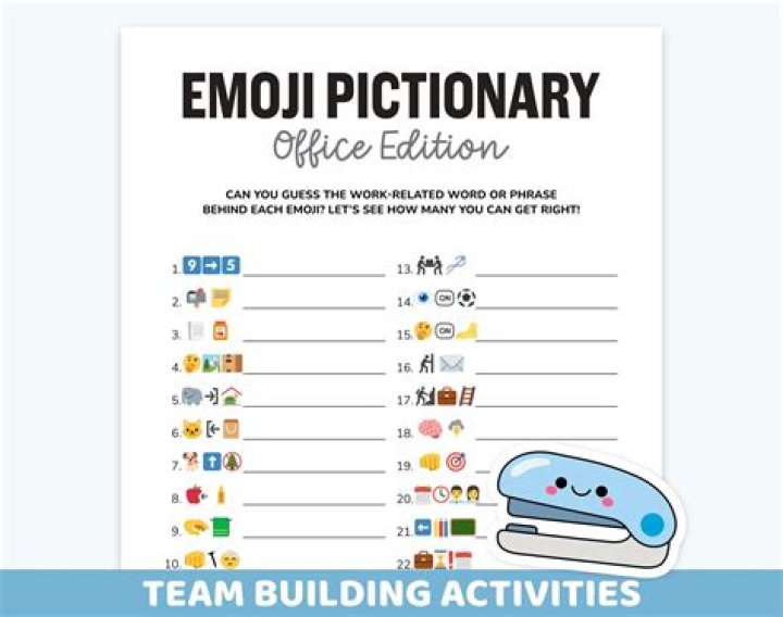 Football Emoji Pictionary Answer Key PDF – Download Now