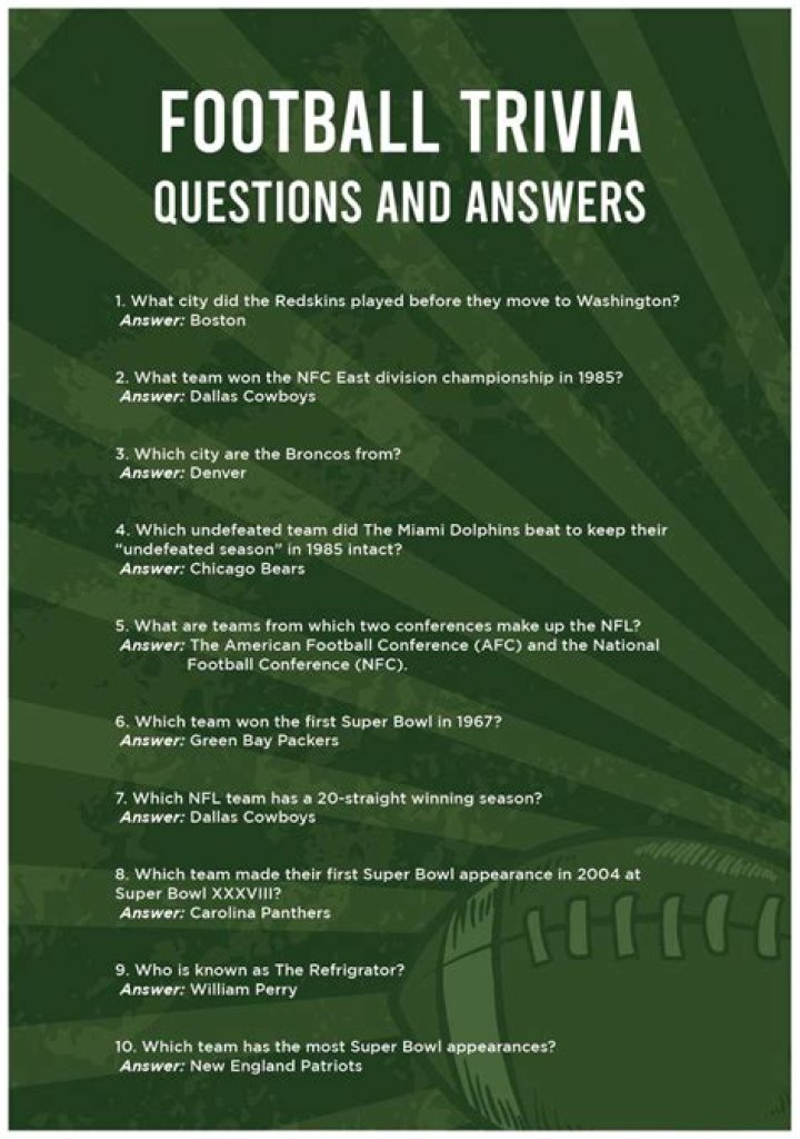 Football Quiz Questions & Answers PDF for Instant Download