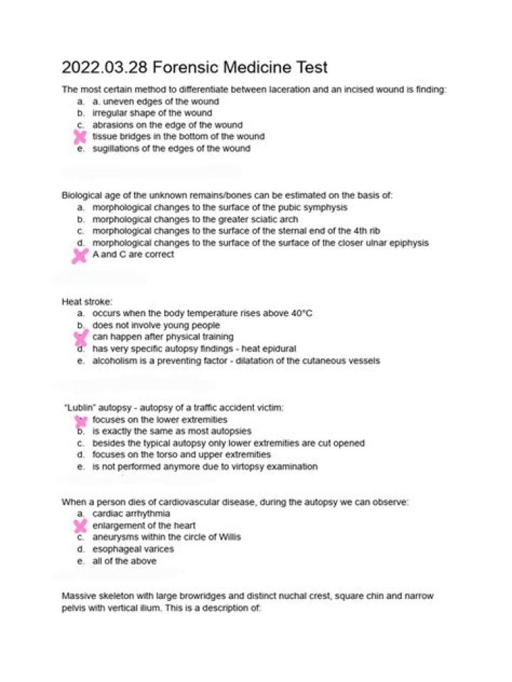 Forensic Medicine Questions and Answers PDF: Essential Exam Guide