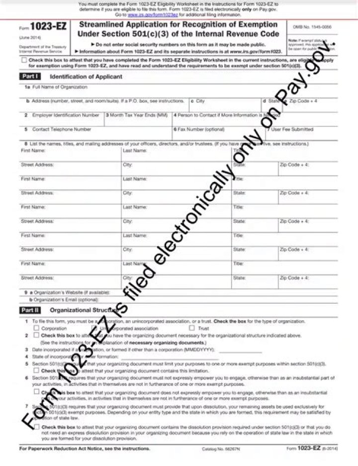Form 1023-EZ Eligibility Worksheet PDF – Complete Guide & Download