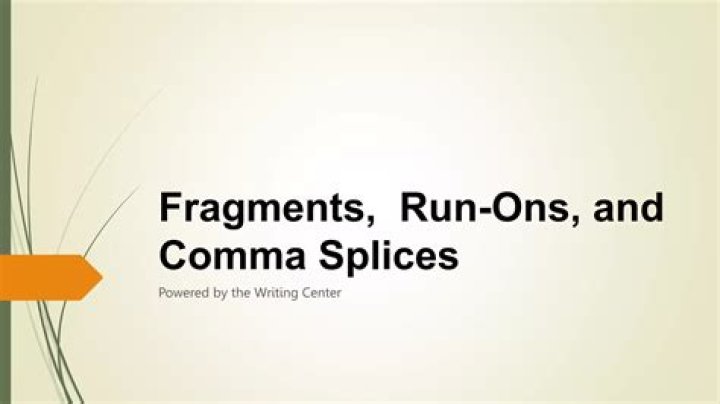 Master Fragments, Run-Ons & Comma-Splices: Practice Exercises & Answers in PDF