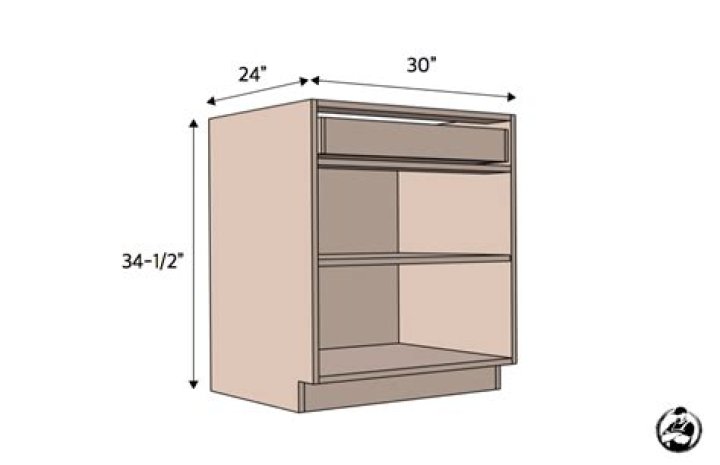 Frameless Base Cabinet Plans PDF – Download Free Designs