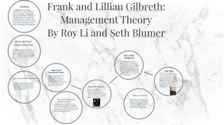 Frank and Lillian Gilbreth Scientific Management Theory: Key Insights & PDF Guide
