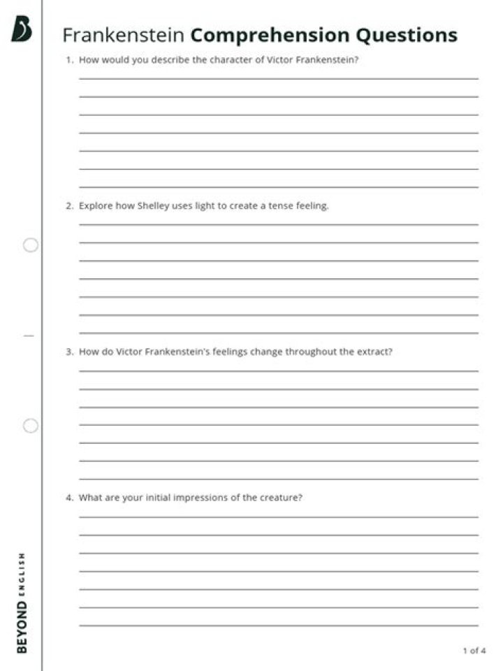 Frankstein Questions PDF: Answers to Classic & Modern Queries