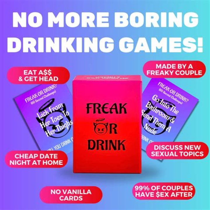 Freak or Drink Card List PDF: Free Download & Best Deals