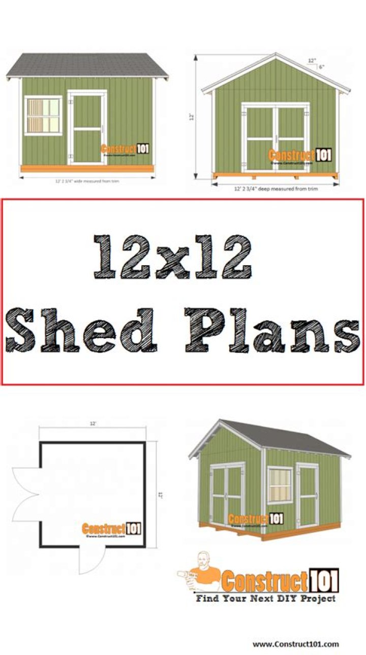 Free 12x20 Shed Plans PDF – Download Complete Construction Blueprints