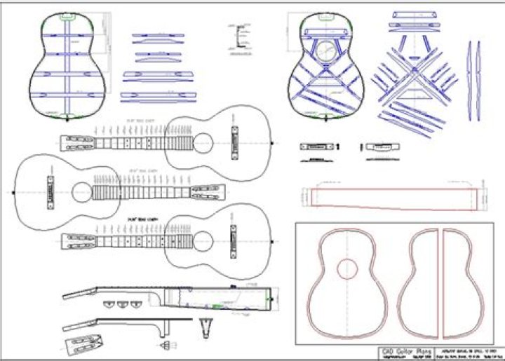 Free Acoustic Guitar Plans PDF – Print & Build Your Own