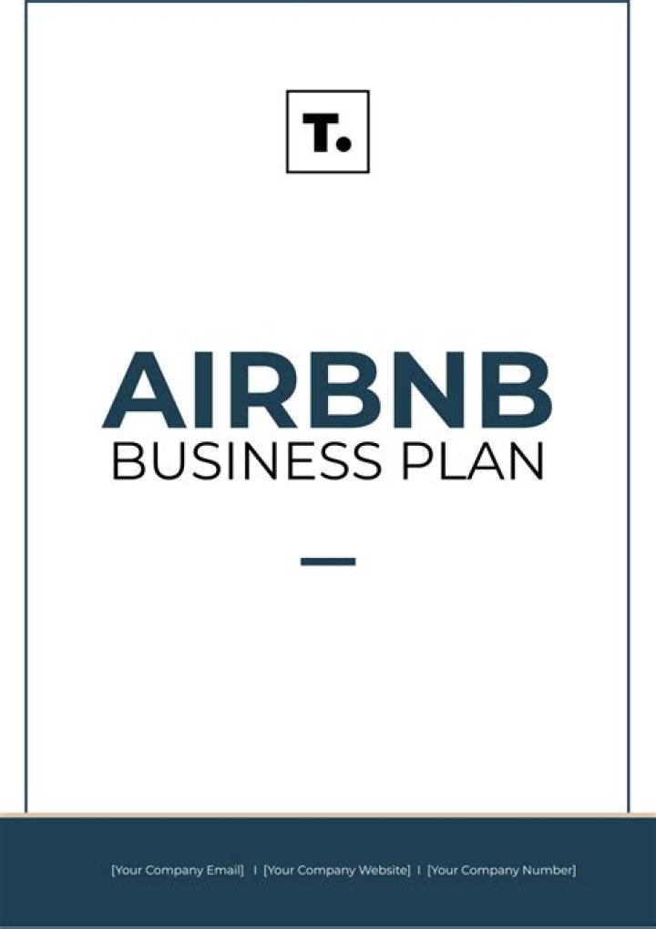 Free Airbnb Business Plan PDF – Start Your Rental Venture Now