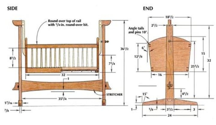 Free Baby Cradle Plans PDF – Download Complete Designs & Tutorials