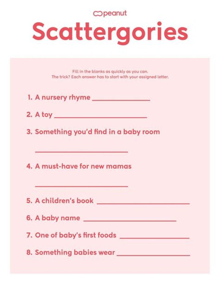 Free Baby Shower Games with Answers PDF – Instant Fun & Printable Activities