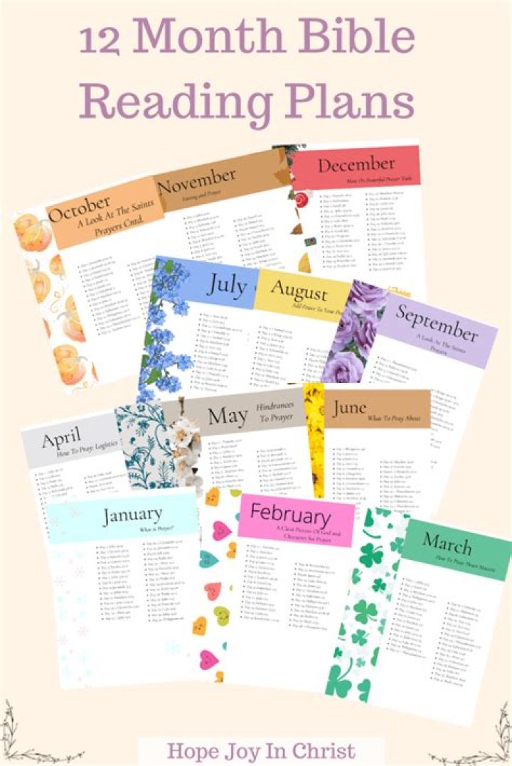 Free Bible Reading Plans PDF – Daily Devotionals & Guides