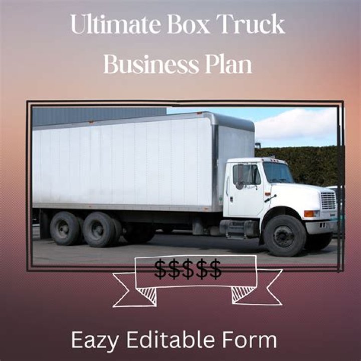 Free Box Truck Business Plan PDF – Start Your Fleet Today