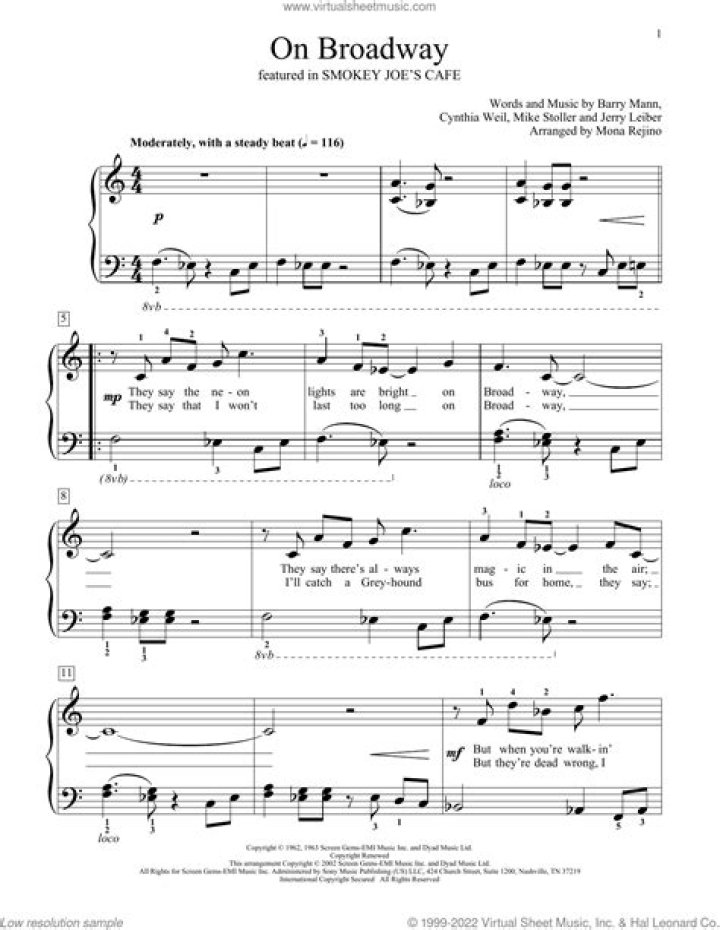 Free Broadway Sheet Music PDF – Download Instantly