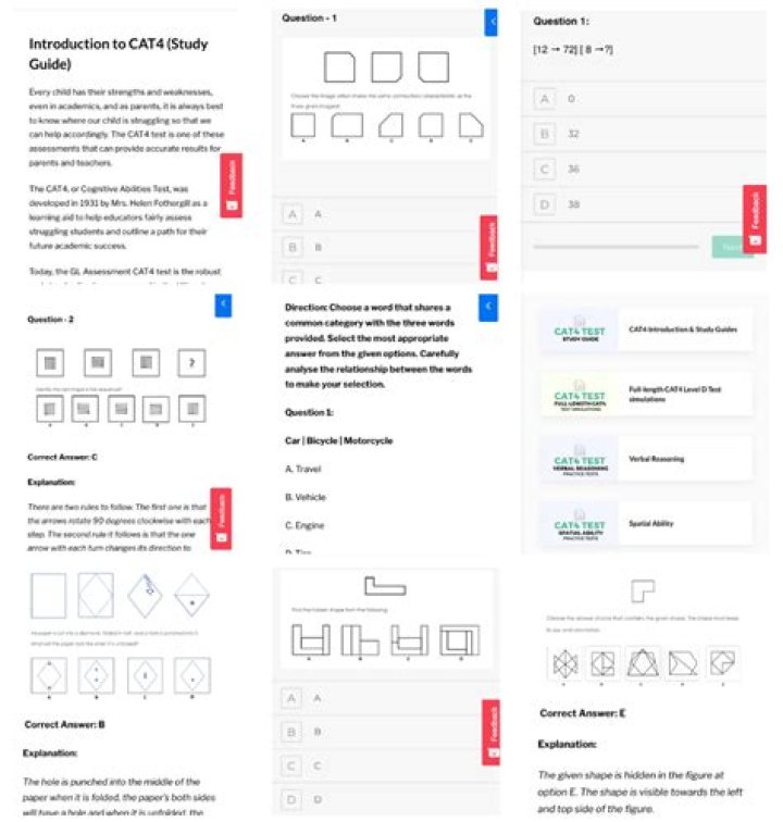 Free Cat4 Practice Test PDF with Answers – Prepare Like a Pro