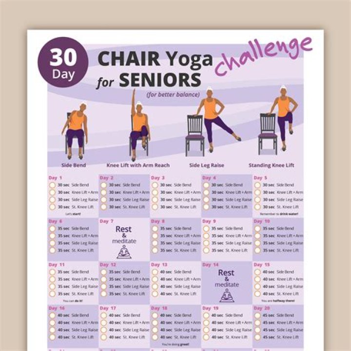 Free Chair Yoga Plan PDF – Easy Relaxation Anywhere