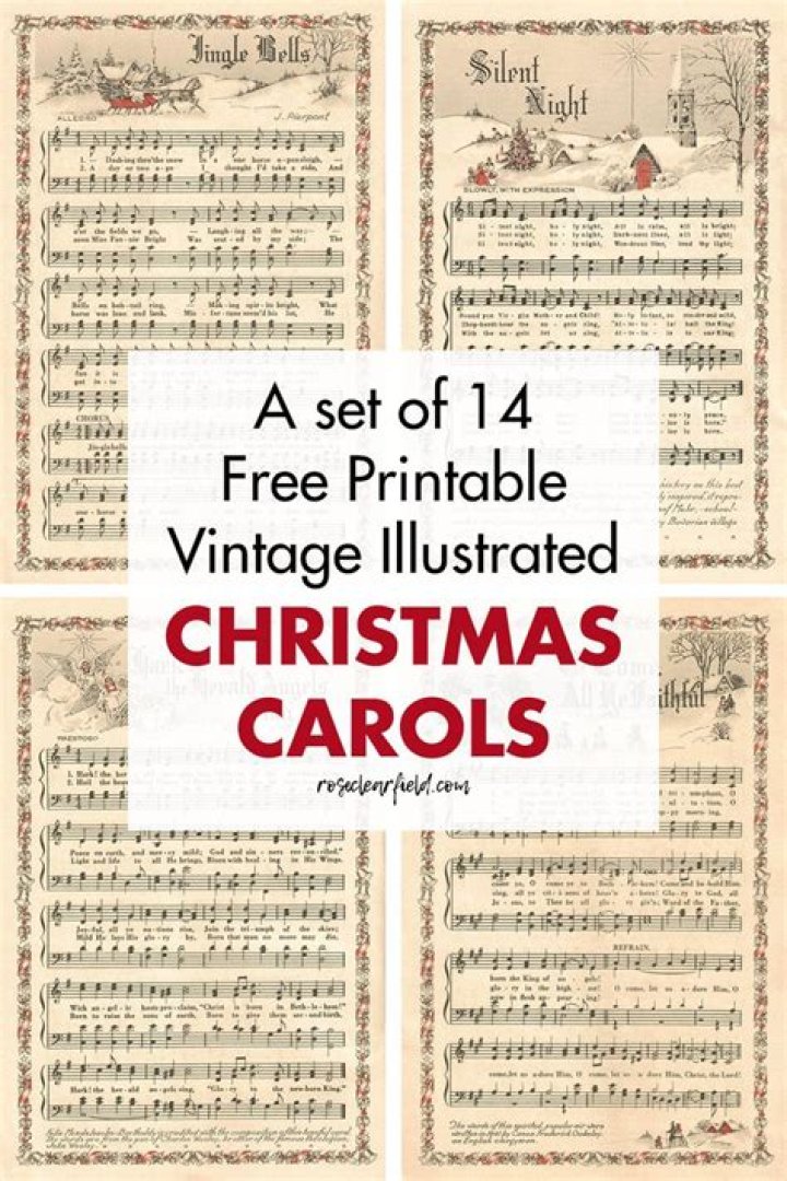 Free Christmas Carol Sheet Music PDF – Download Now