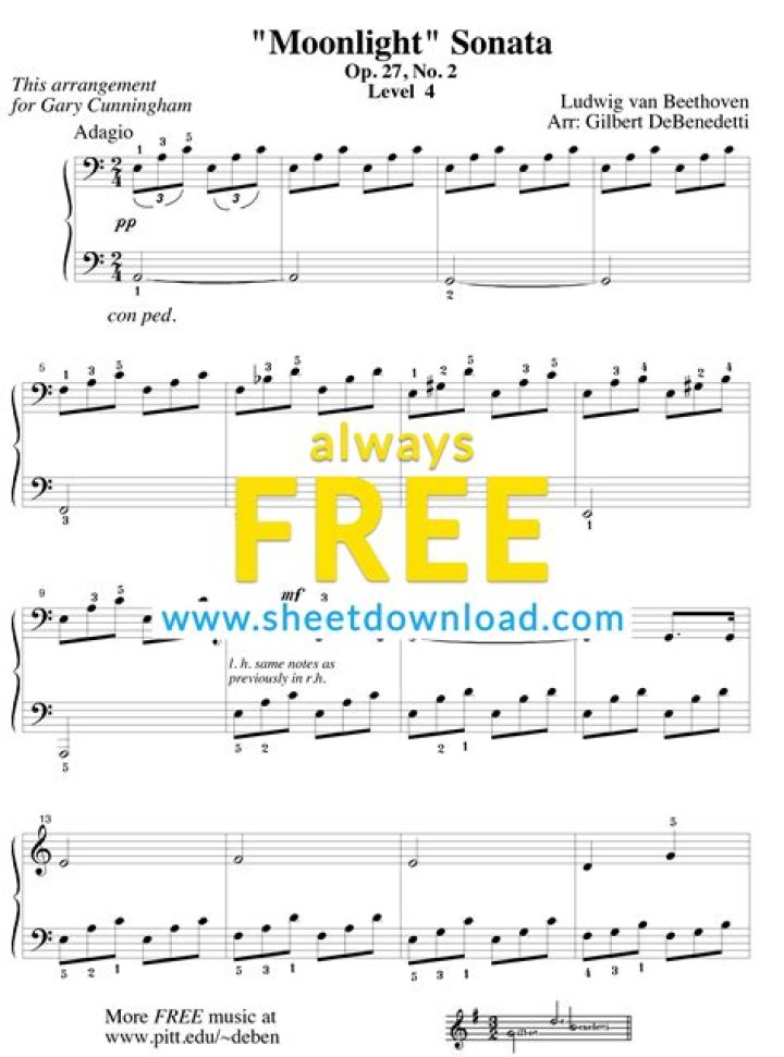 Free Classical Sheet Music PDF Download – Instant Access to Quality Scores
