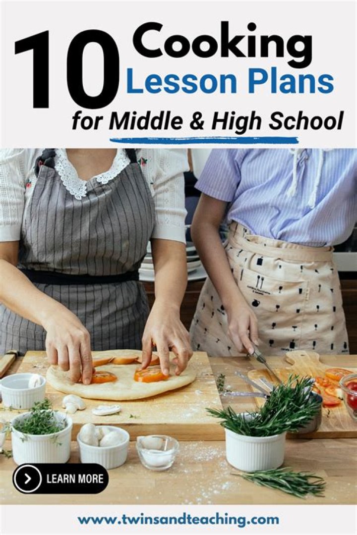 Free High School Cooking Lesson Plans PDF for Home Economomics