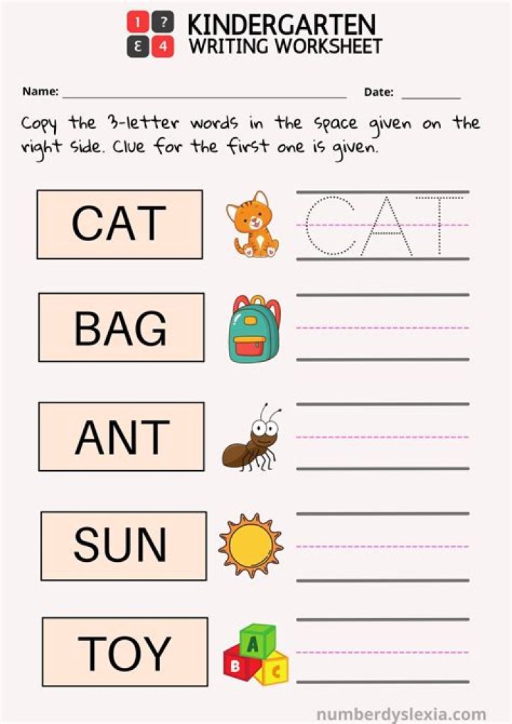 Free Download Kindergarten Worksheets PDF – Printable & Ready to Use
