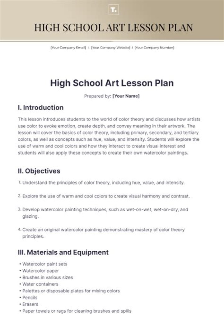 Free High School Drama Lesson Plans PDF – Download Now