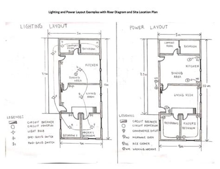 Free Electrical Layout Plan with Load Schedule PDF Download