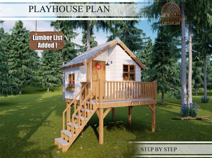 Free Elevated Playhouse Plans PDF – Download Instant Blueprints