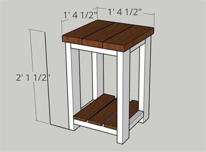 Free End Table Plans PDF for Woodworking – Easy DIY Projects