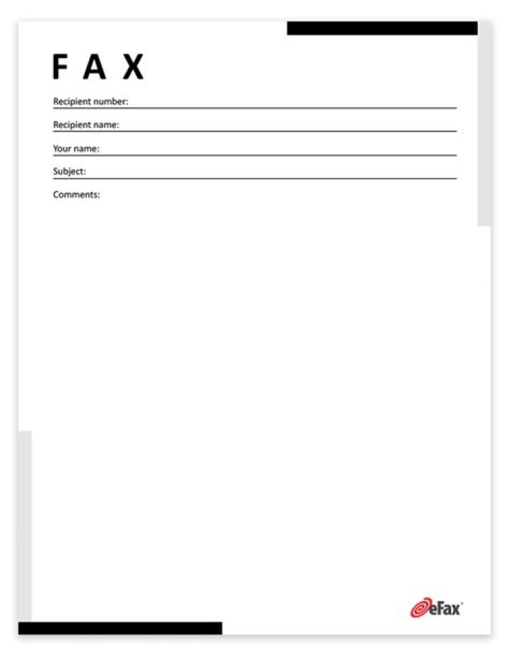 Free Fax Cover Sheet PDF – Instant Download