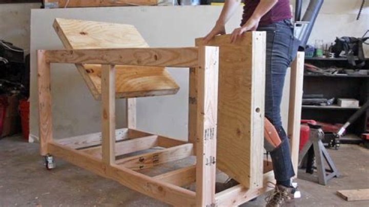 Free Flip Top Workbench Plans PDF – Build Your DIY Workbench Easily
