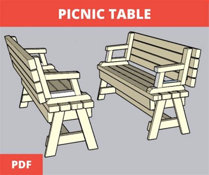 Free Folding Picnic Table Plans PDF – Easy Setup & Portable Design