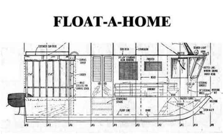 Free Houseboat Plans PDF – Download Complete Construction & Design Blueprints