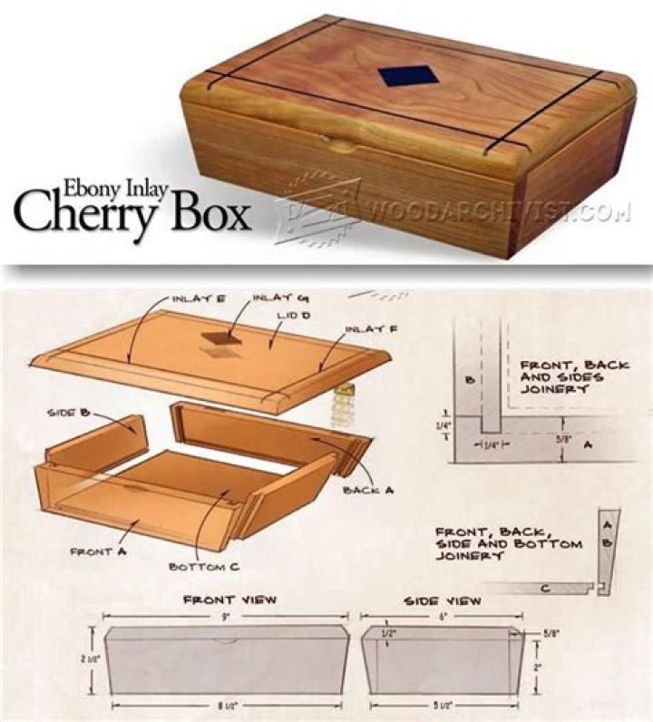 Free Jewelry Box Plans PDF – Easy DIY Craft Guide