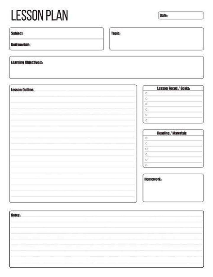 Free Lesson Plans PDF: Download Instant Printable Lesson Resources