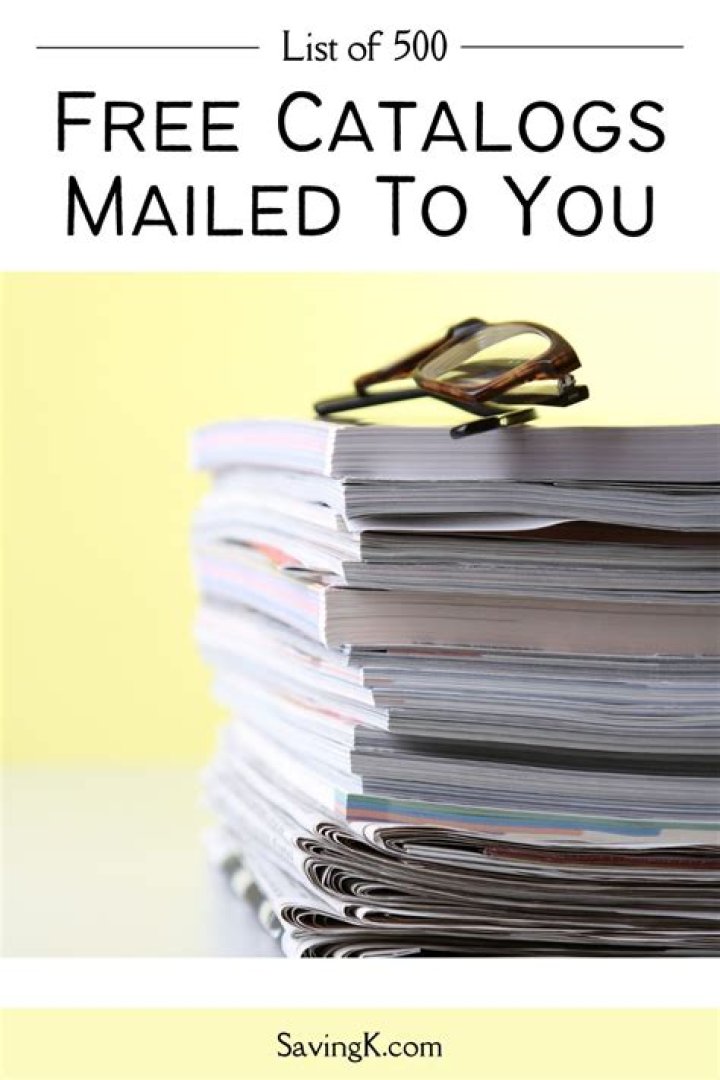 Free Mail Order Catalogs List PDF – Download Now