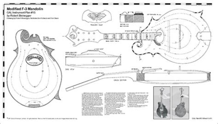 Free Mandolin Plans PDF – Download Instant Construction Templates
