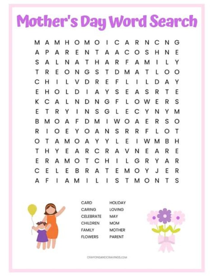 Free Mother's Day Worksheets PDF: Free Printable Activities for Kids
