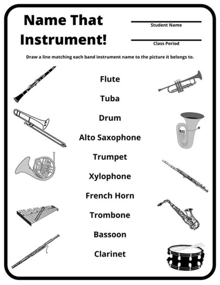 Free Music History Worksheets PDF for Students and Teachers