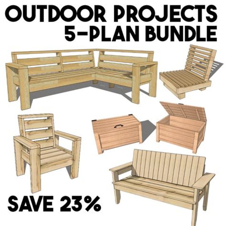 Free Outdoor Furniture Plans PDF – Download Complete Designs Now