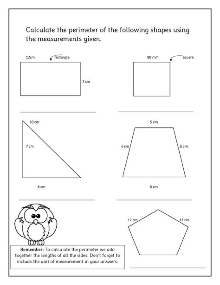 Free Perimeter Worksheets PDF – Instant Printable Math Resources