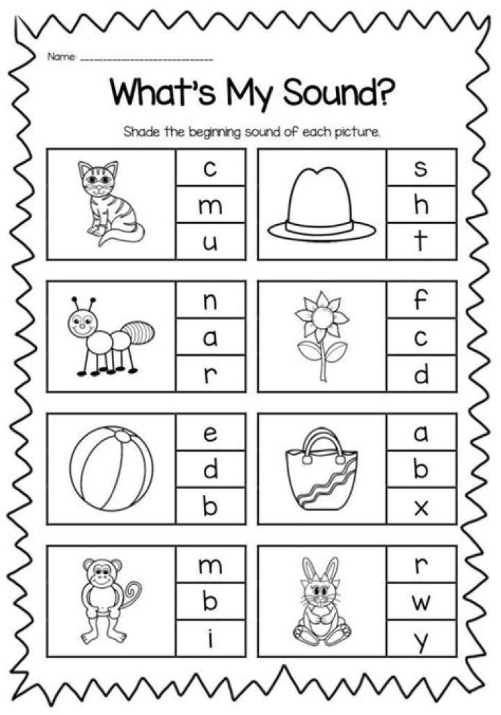 Free Phonics Worksheets for Kindergarten PDF – Instant Download