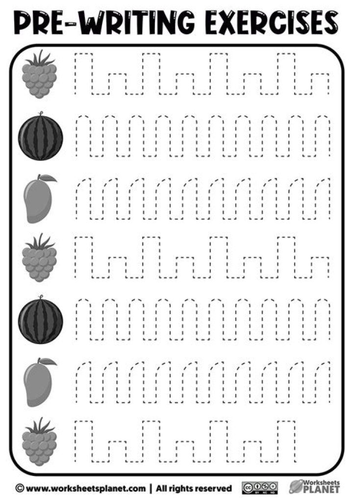 Free Pre-Writing Worksheets PDF – Instant Download for Early Writers