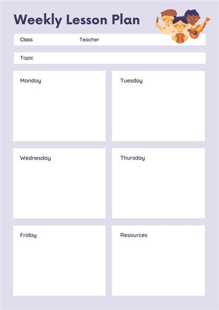 Free Preschool Weekly Lesson Plans PDF – Download Now