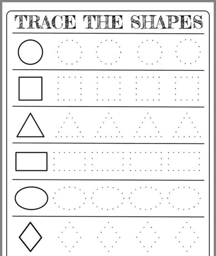 Free Preschool Worksheets Age 3-4 PDF – Instant Download