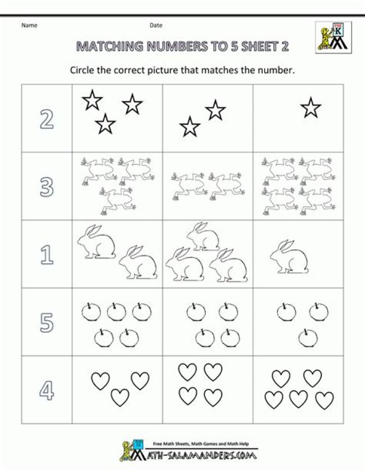 Free Preschool Worksheets for Age 4-5 PDF – Download Now