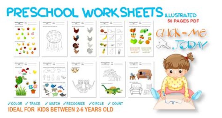 Free Preschool Worksheets PDF Free Download – Instant Printables