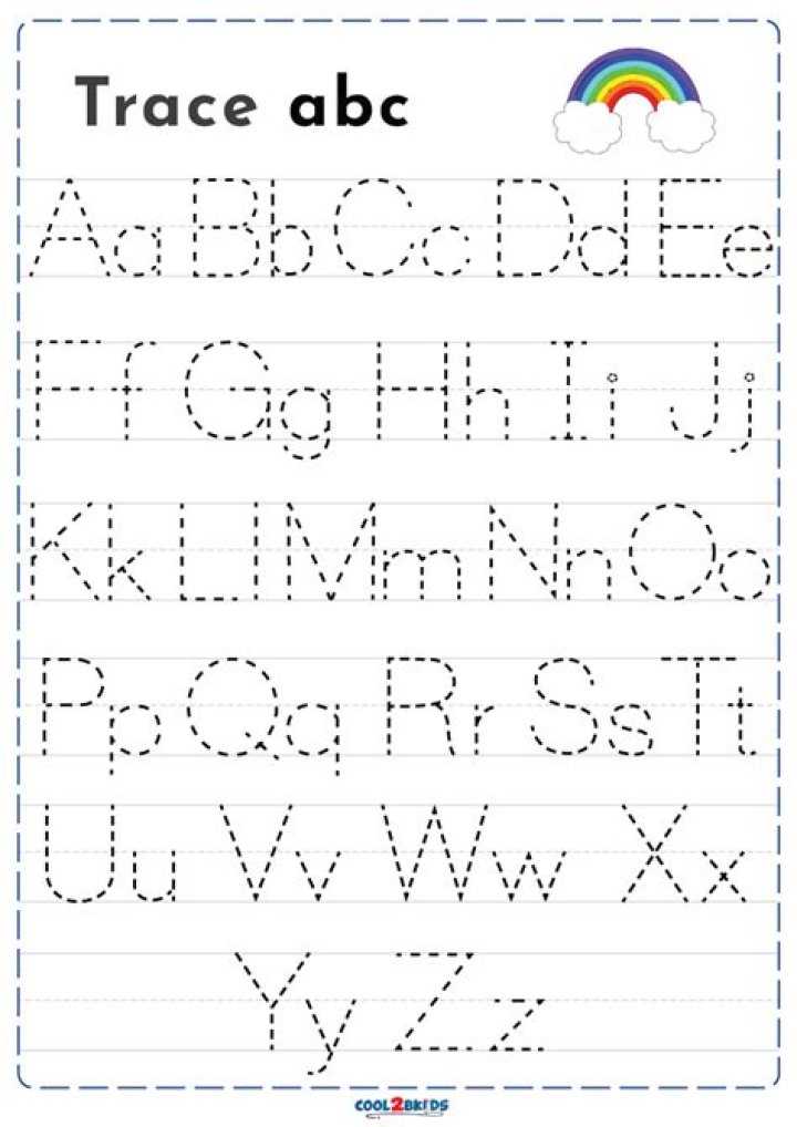 Free Printable ABC Worksheets PDF for Kids