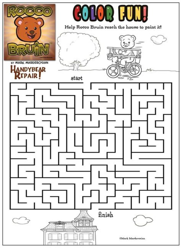 Free Printable Activity Sheets for Kids PDF – Instant Download