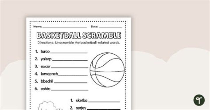 Free Printable Basketball Worksheets PDF for Kids & Coaches
