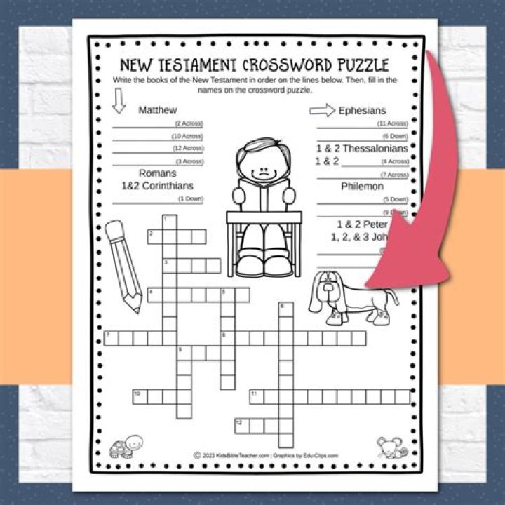 Free Printable Bible Crossword Puzzles PDF with Answers