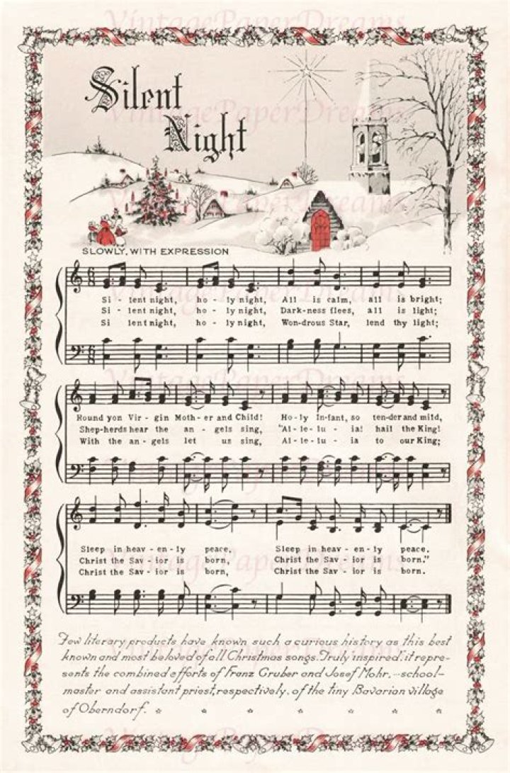 Free Printable Christmas Carol Sheet Music PDF – Instant Download